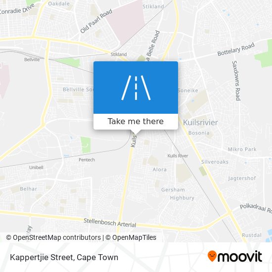 Kappertjie Street map