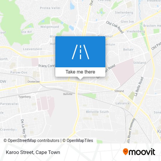 Karoo Street map
