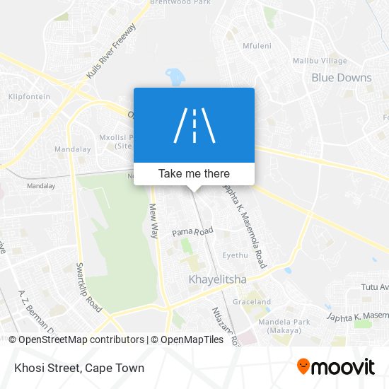 Khosi Street map