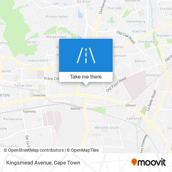 Kingsmead Avenue map