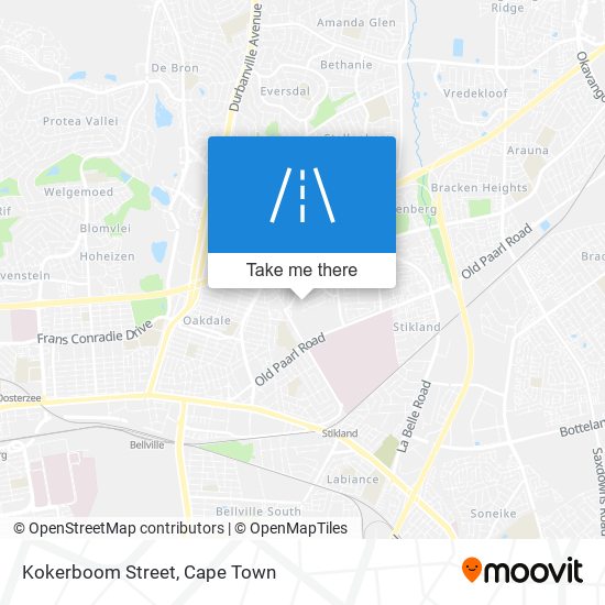 Kokerboom Street map