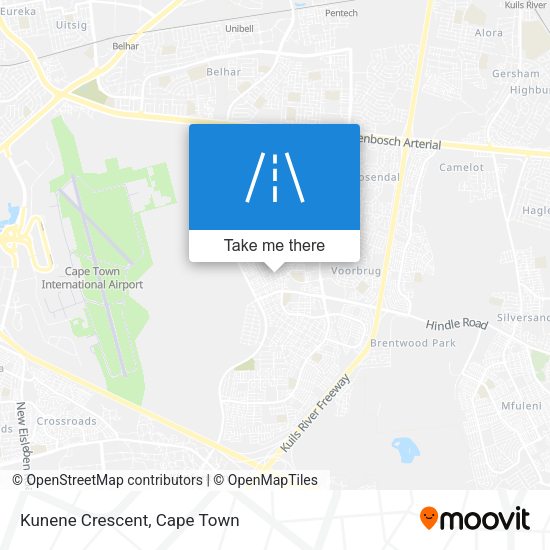 Kunene Crescent map