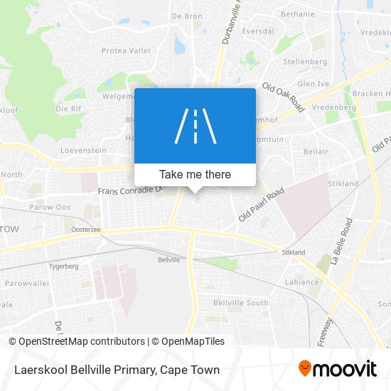 Laerskool Bellville Primary map