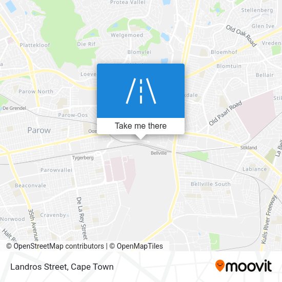 Landros Street map