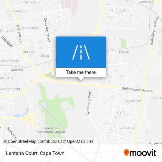 Lantana Court map
