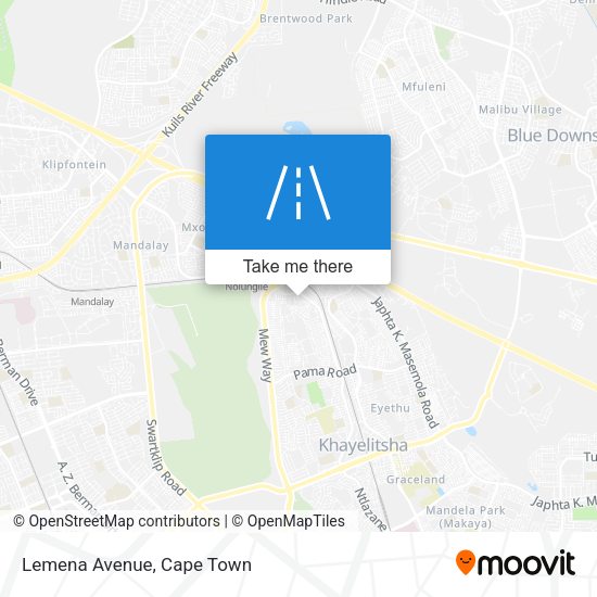 Lemena Avenue map