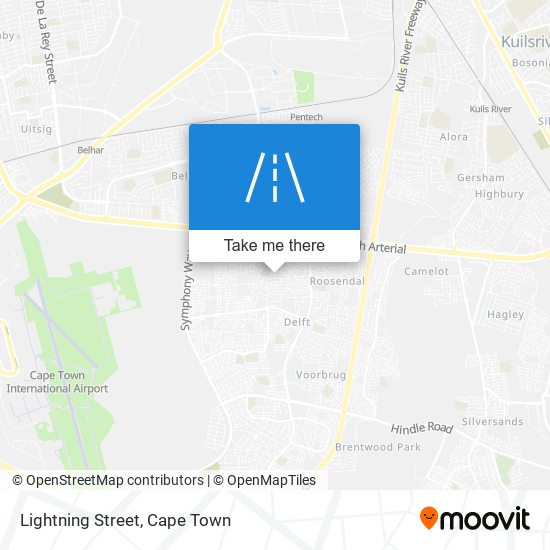 Lightning Street map