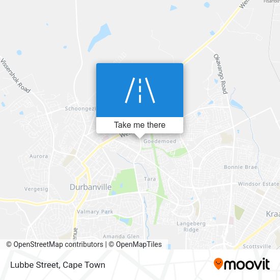 Lubbe Street map