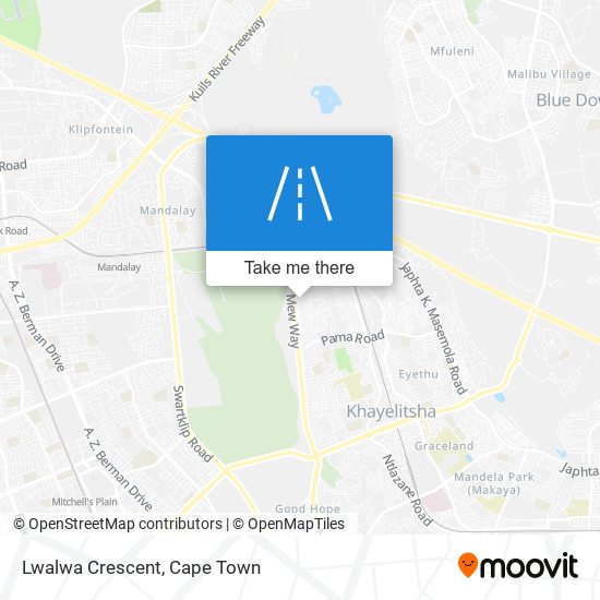 Lwalwa Crescent map