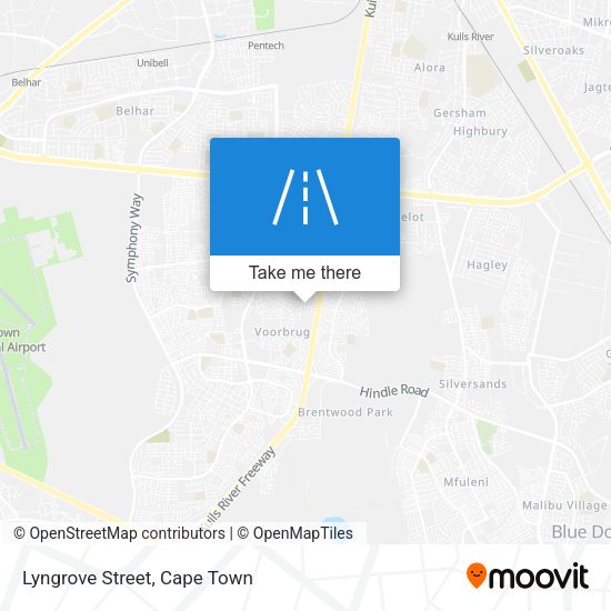 Lyngrove Street map