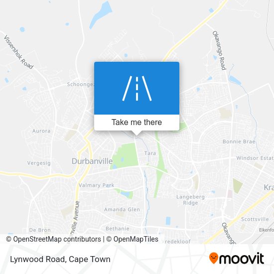 Lynwood Road map