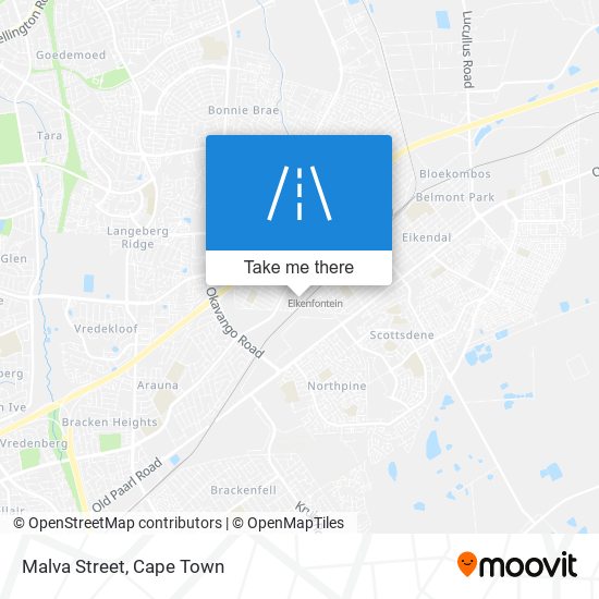 Malva Street map