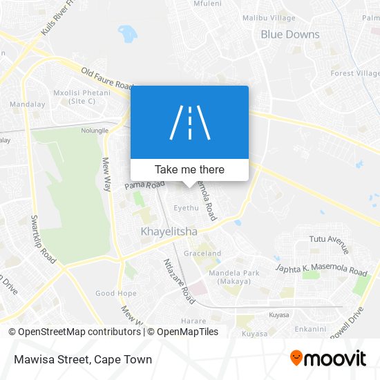 Mawisa Street map