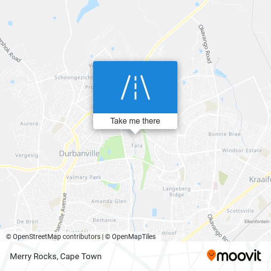 Merry Rocks map