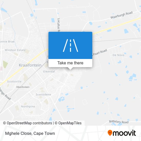 Mghele Close map