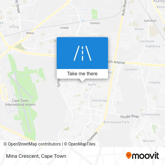 Mina Crescent map