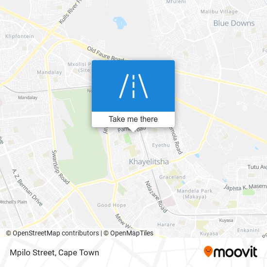 Mpilo Street map