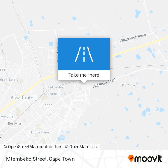 Mtembeko Street map