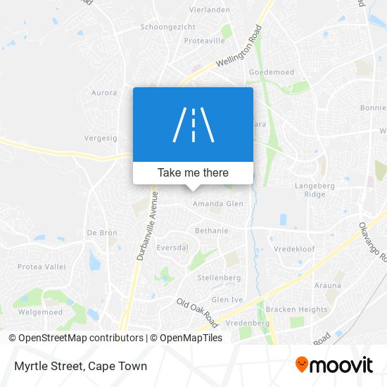 Myrtle Street map