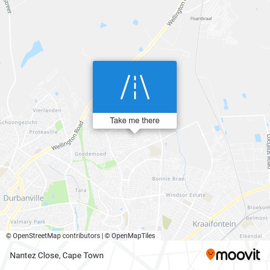 Nantez Close map