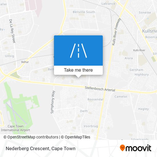 Nederberg Crescent map