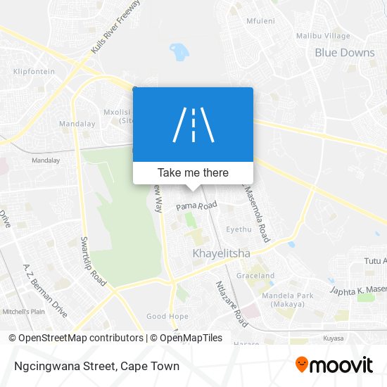 Ngcingwana Street map