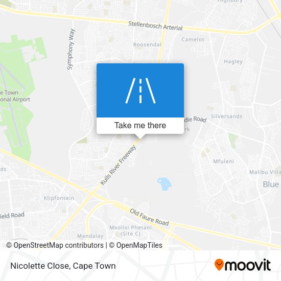Nicolette Close map