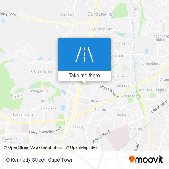 O'Kennedy Street map