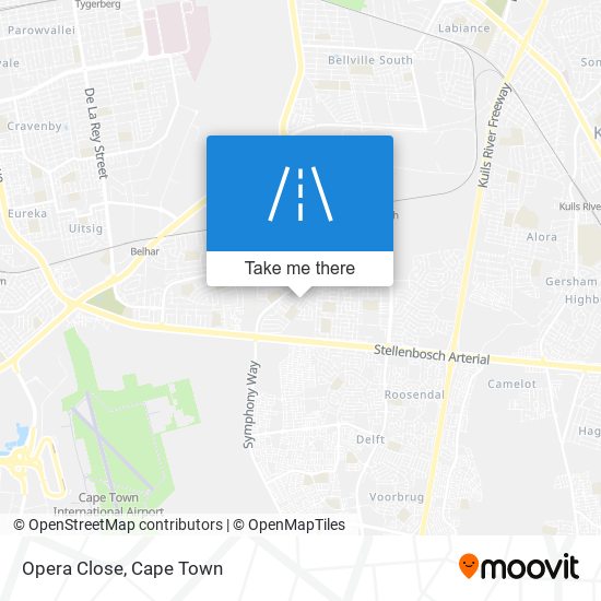 Opera Close map