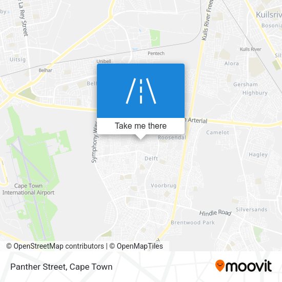Panther Street map