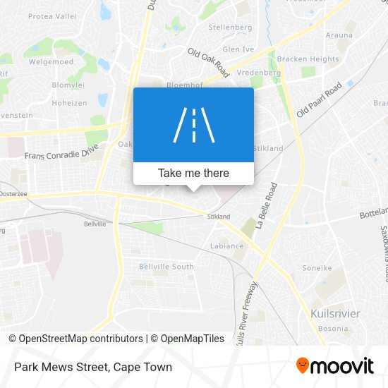 Park Mews Street map