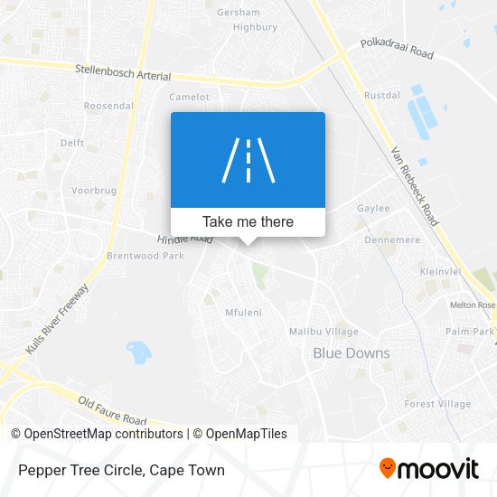 Pepper Tree Circle map