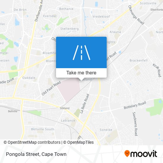 Pongola Street map