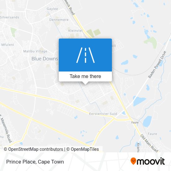 Prince Place map