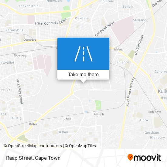 Raap Street map