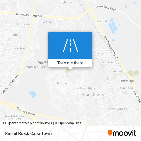 Radial Road map