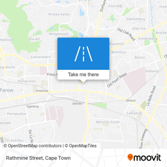 Rathmine Street map