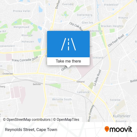 Reynolds Street map
