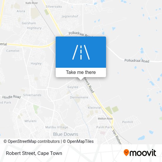 Robert Street map