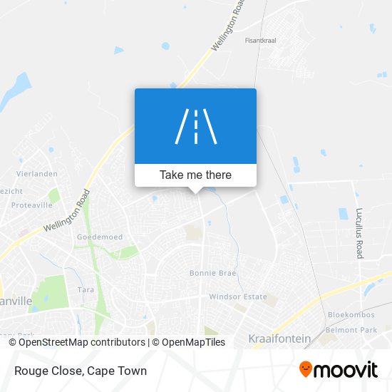 Rouge Close map