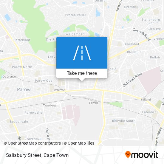 Salisbury Street map