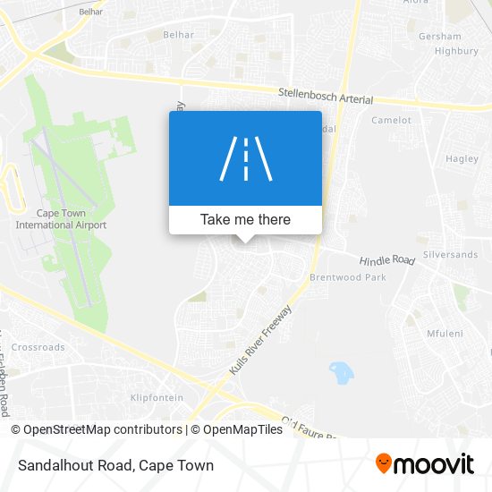 Sandalhout Road map