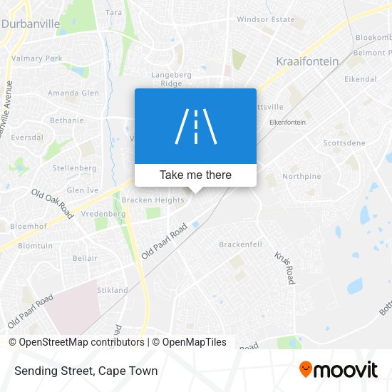 Sending Street map