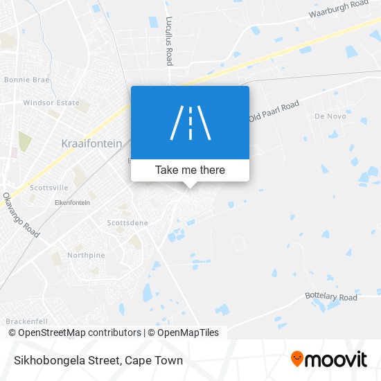 Sikhobongela Street map