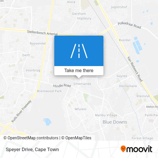 Speyer Drive map