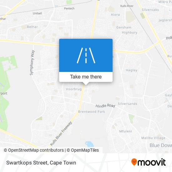 Swartkops Street map