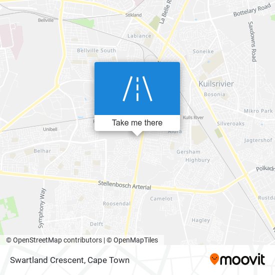 Swartland Crescent map