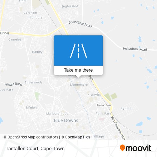 Tantallon Court map