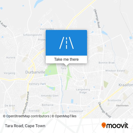 Tara Road map