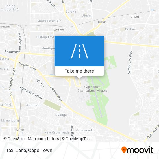 Taxi Lane map